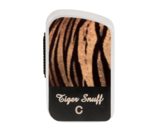 BERNARD TIGER C Snuffdose mit fruchtigem Wildkirscharoma und Guarana, tabakfrei und süß durch Traubenzucker.