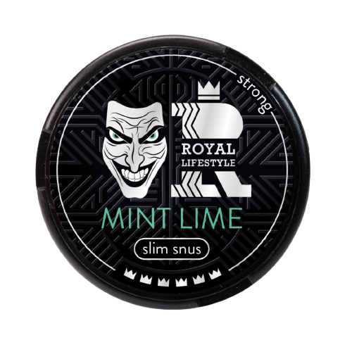 Dose Royal Lifestyle Special Limette Mint Slim Snus mit kräftigem Limettenkick und Minzgeschmack aus Österreich