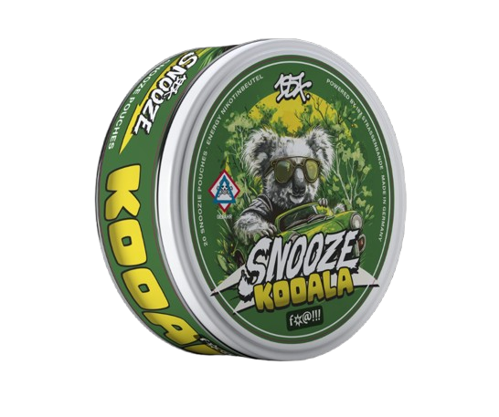 187 SNOOZE KOOALA Nicotine Pouches mit Eucalyptus Menthol Geschmack und 16mg Stärke, 20 Stück pro Dose