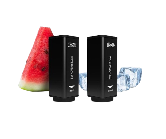 IVG PODS JUICY RED mit eisigem Wassermelonen-Geschmack und 20mg Nikotin für intensiven Dampf und Geschmack