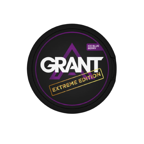 GARANT ICE BLUEBERRY EXTREME EDITION Nikotinbeutel Dose mit Minz- und Heidelbeergeschmack, 27 Beutel extra stark