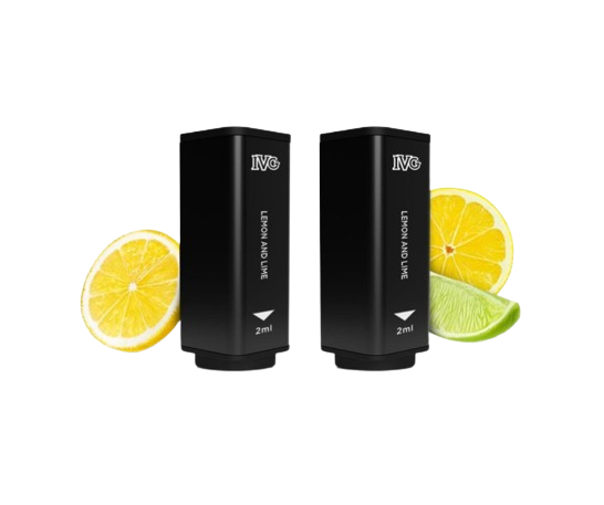 IVG PODS NEON GREEN mit Zitronen- und Limettengeschmack, 2 ml Nikotinsalz Liquid für intensiven Dampf und Geschmack