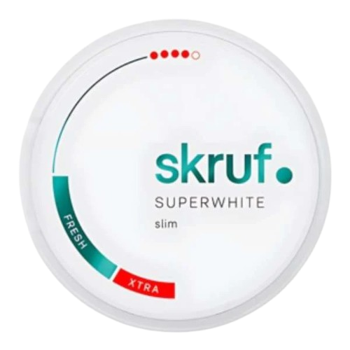 SKRUF 4 SUPER WHITE FRESH MINT