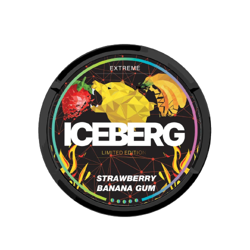 ICEBERG LIMITED EDITION STRAWBERRY BANANA GUM