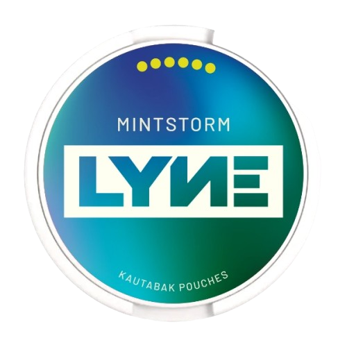 LYNE MINTSTORM WHITE CHEWING BAG
