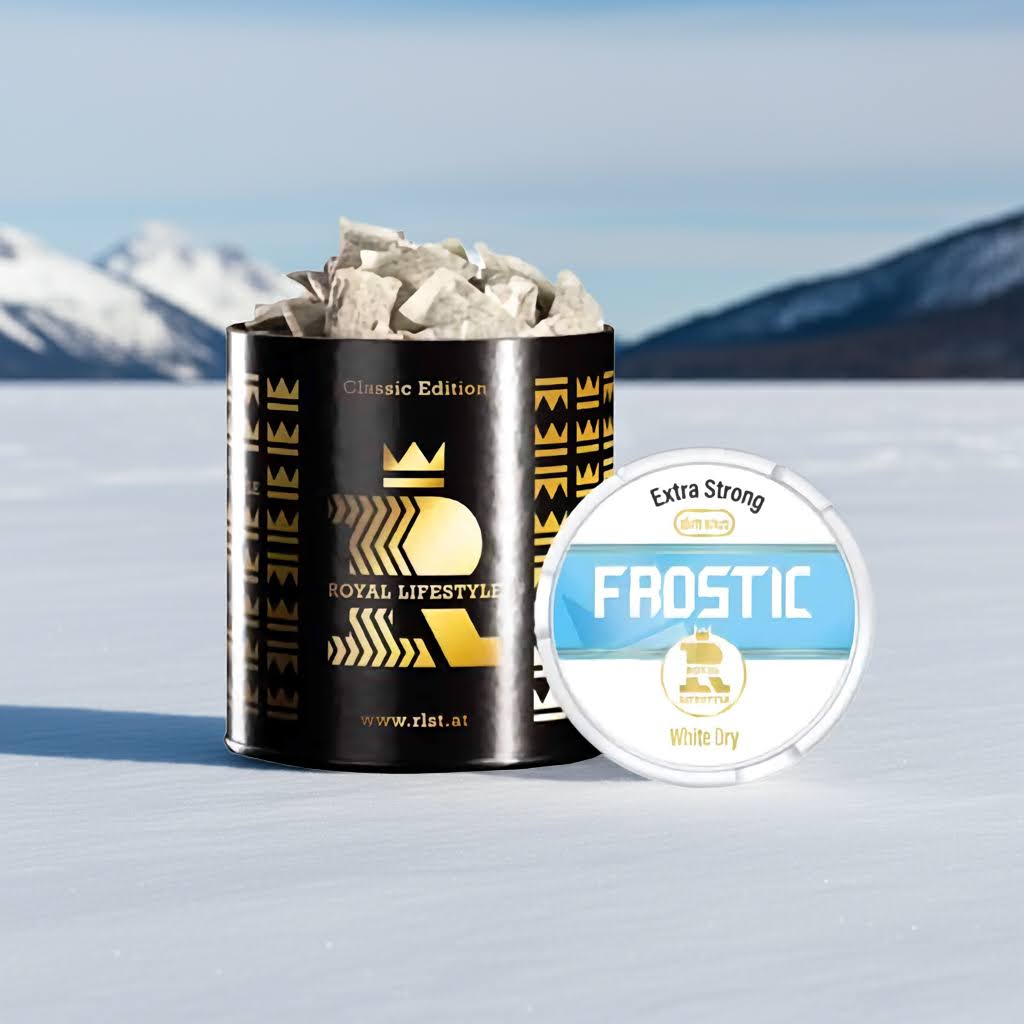 ROYAL LIFESTYLE FROSTIC SLIM EXTRA STRONG – White Dry