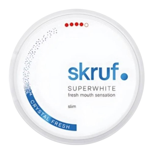 SKRUF 4 SUPER WHITE CRYSTAL FRESH
